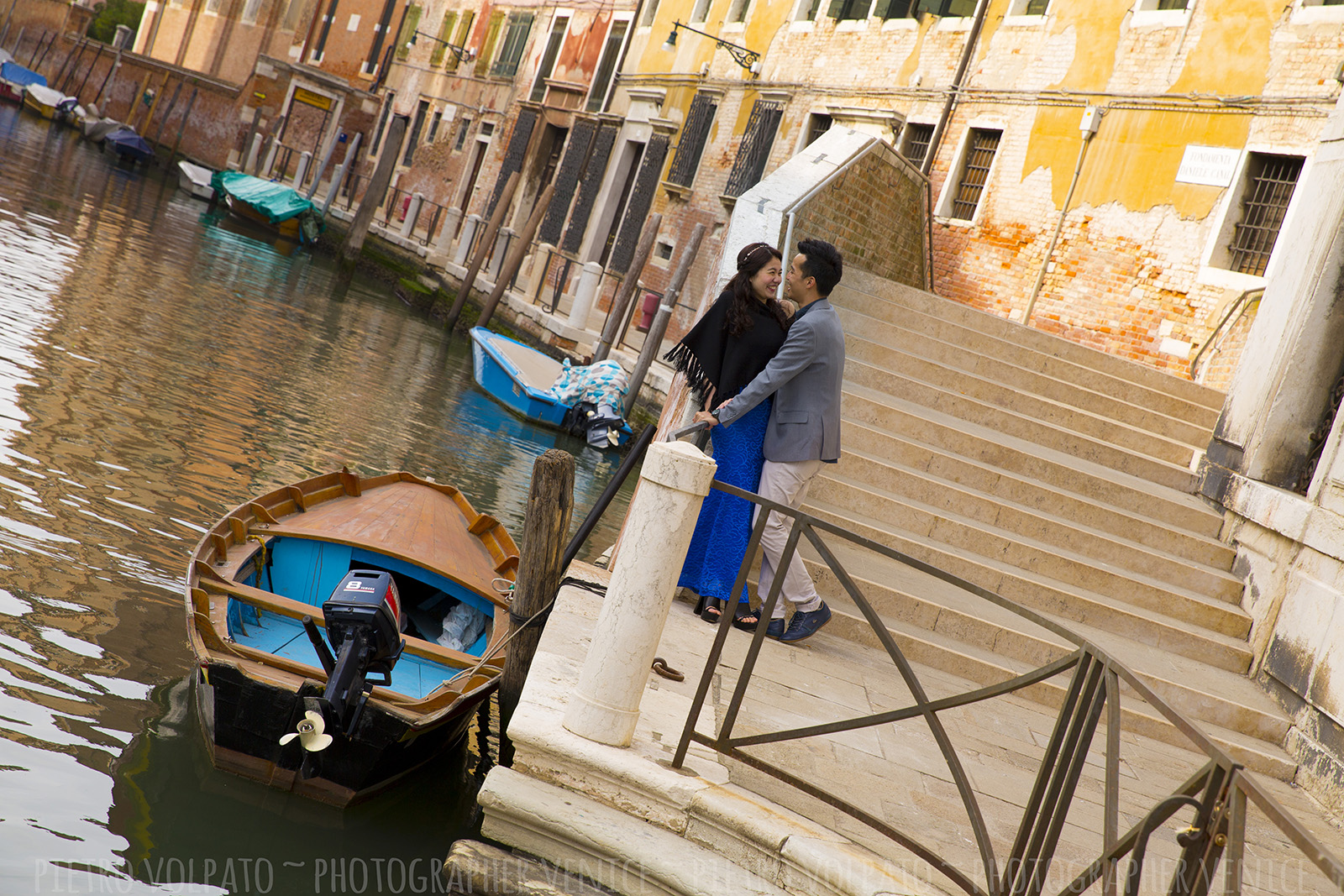 fotografo venezia servizio foto vacanza coppia innamorati