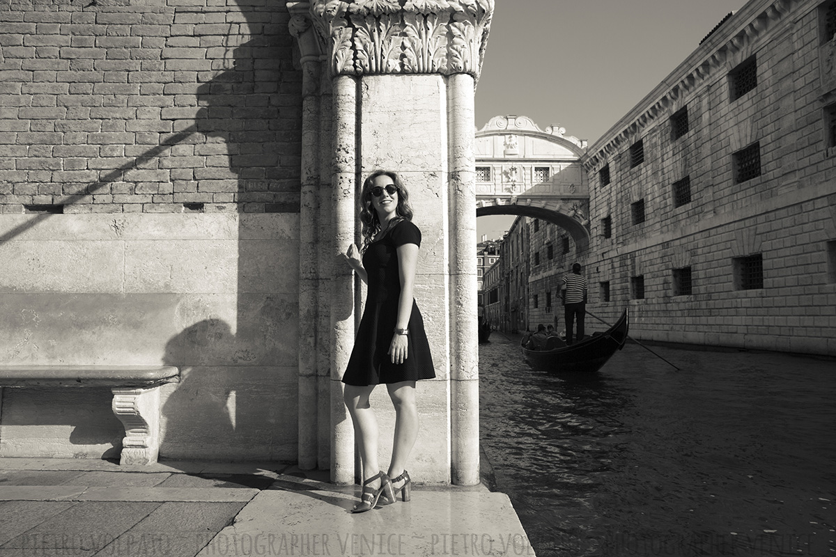 fotografo servizio foto modella a venezia