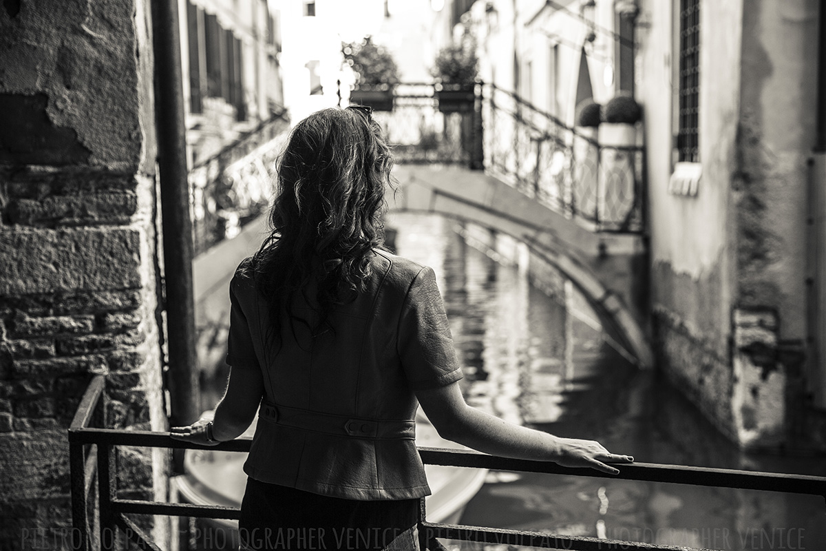 fotografo servizio foto modella a venezia