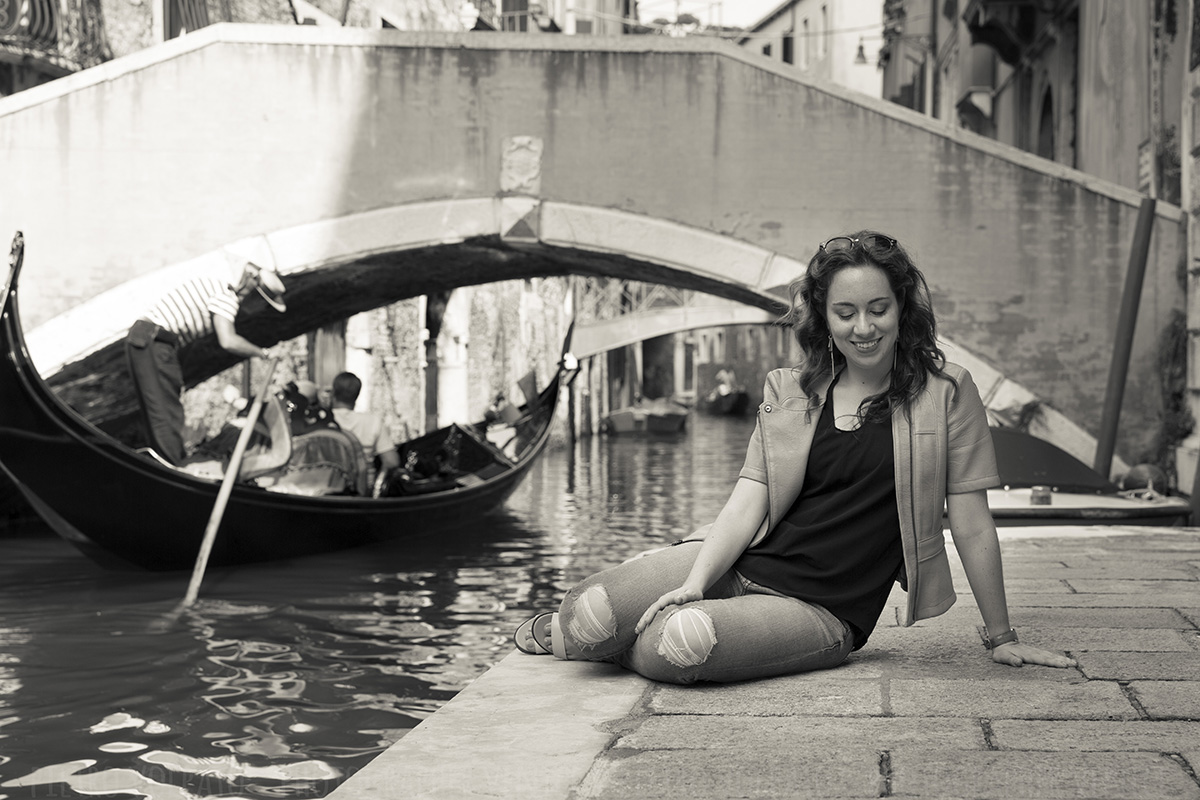 fotografo servizio foto modella a venezia