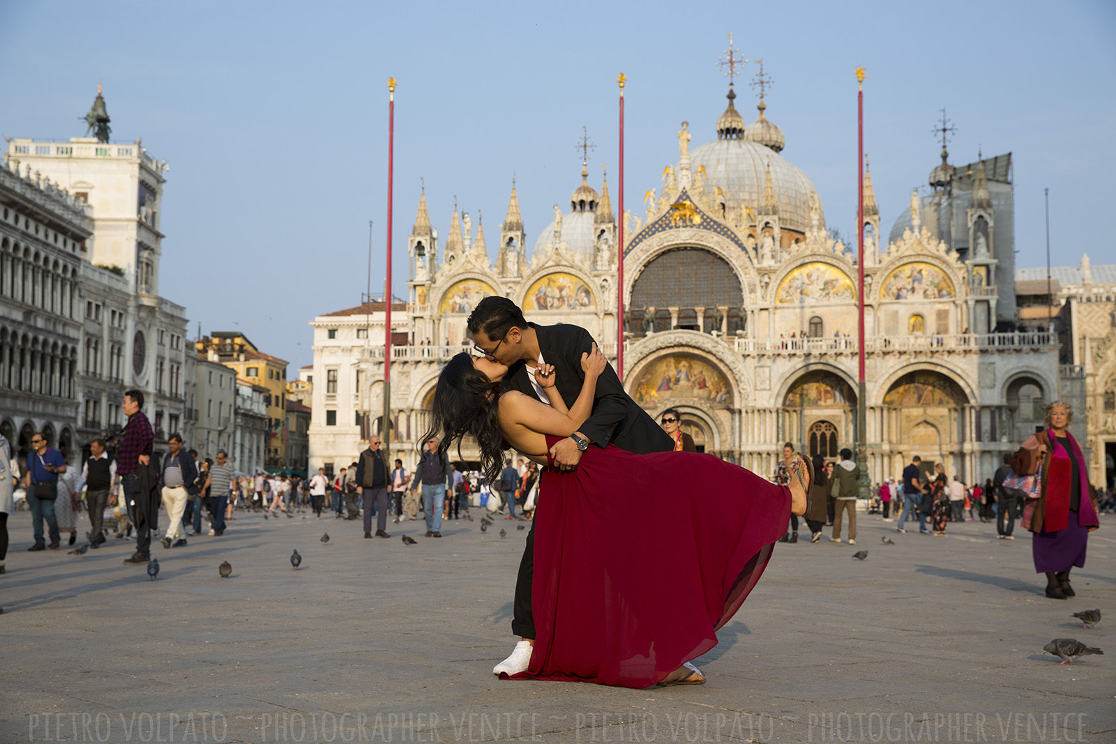 Fotografo Venezia servizio foto romantico divertente