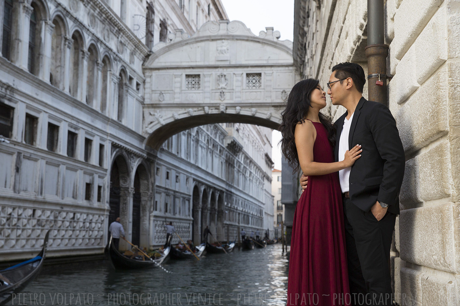 Fotografo Venezia servizio foto romantico divertente