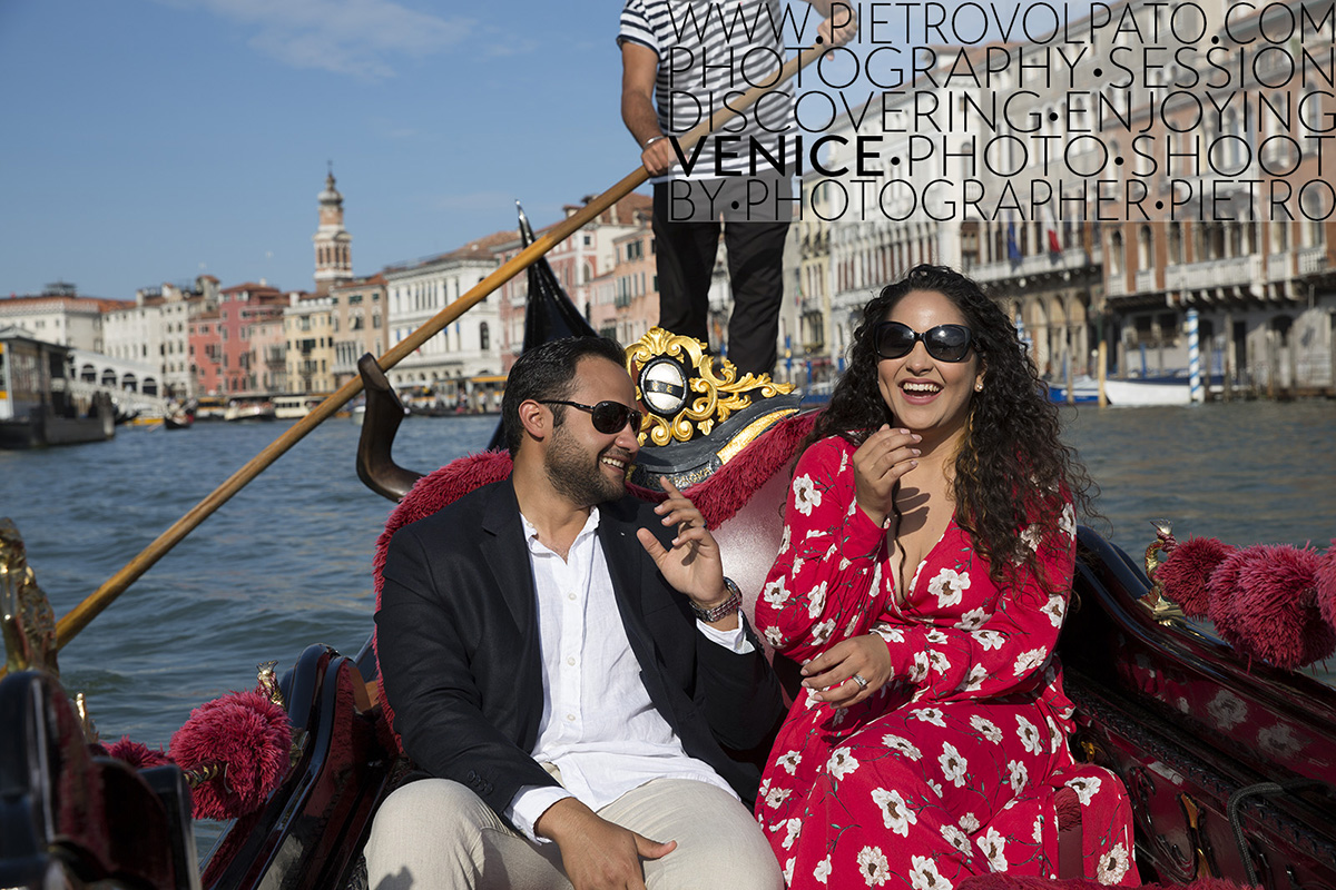 fotografo venezia servizio foto giro gondola