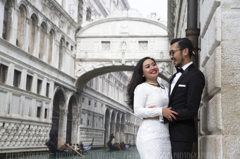 Venezia Fotografo per Servizio Foto Sposi in Luna di Miele