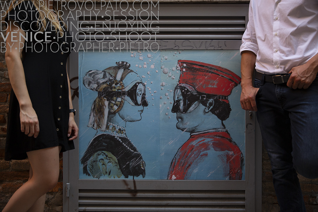 Couple Photoshoot in Venice by Photographer Pietro Volpato