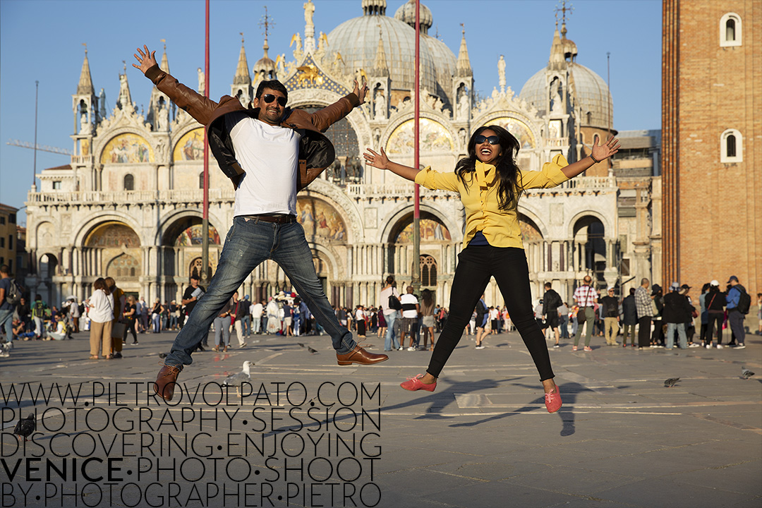 Vacation photo shoot in Venice by photographer Pietro Volpato